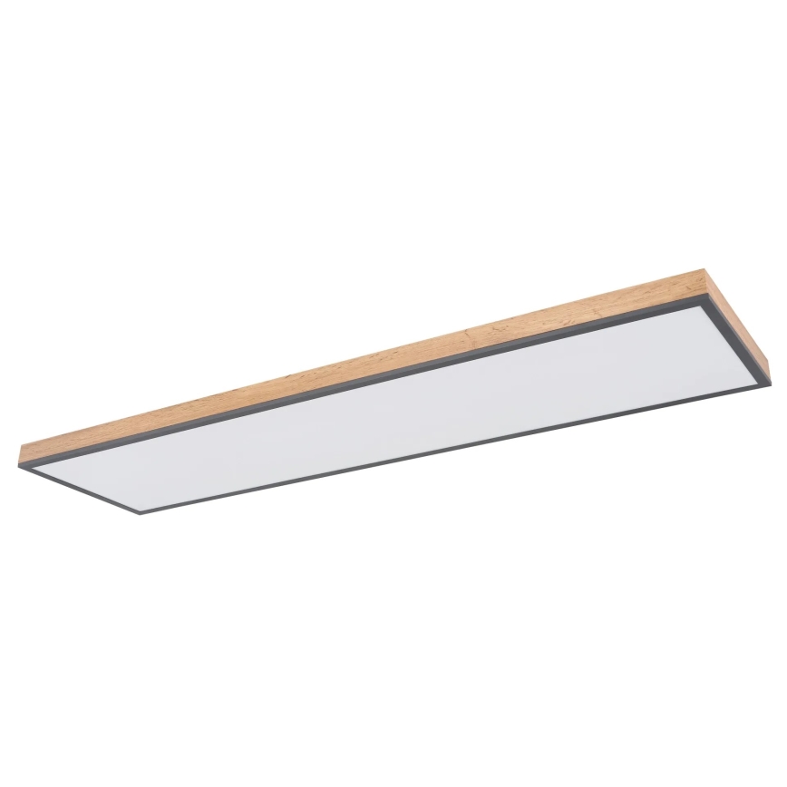 Globo - LED Димируем плафон LED/36W/230V 2700-6500K + дистанционно управление кафяв/сив