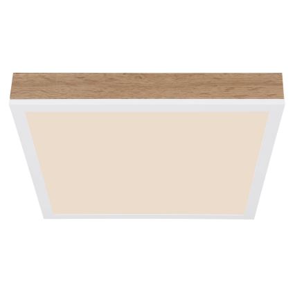 Globo - LED Плафониера LED/12W/230V 30x30 см кафяв