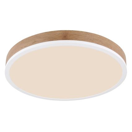 Globo - LED Плафониера LED/24W/230V Ø 45 см кафяв
