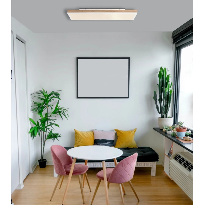 Globo - димируемо LED таванно осветително тяло LED/24W/230V 2700-6500K 20x80 cm + дистанционно управление
