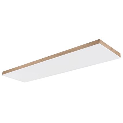 Globo - LED Димируем плафон LED/36W/230V 2700-6500K + дистанционно управление кафяв/бял