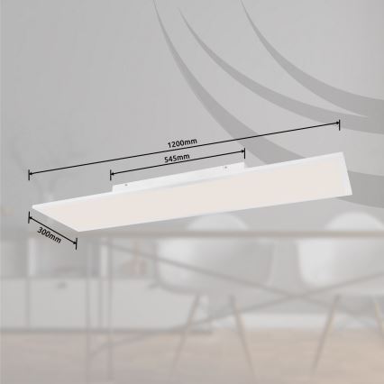 Globo - LED RGBW Димируем плафон LED/44W/230V Wi-Fi Tuya + дистанционно управление