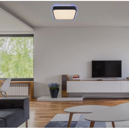 Globo - LED RGB Димируем плафон LED/24W/230V + дистанционно управление