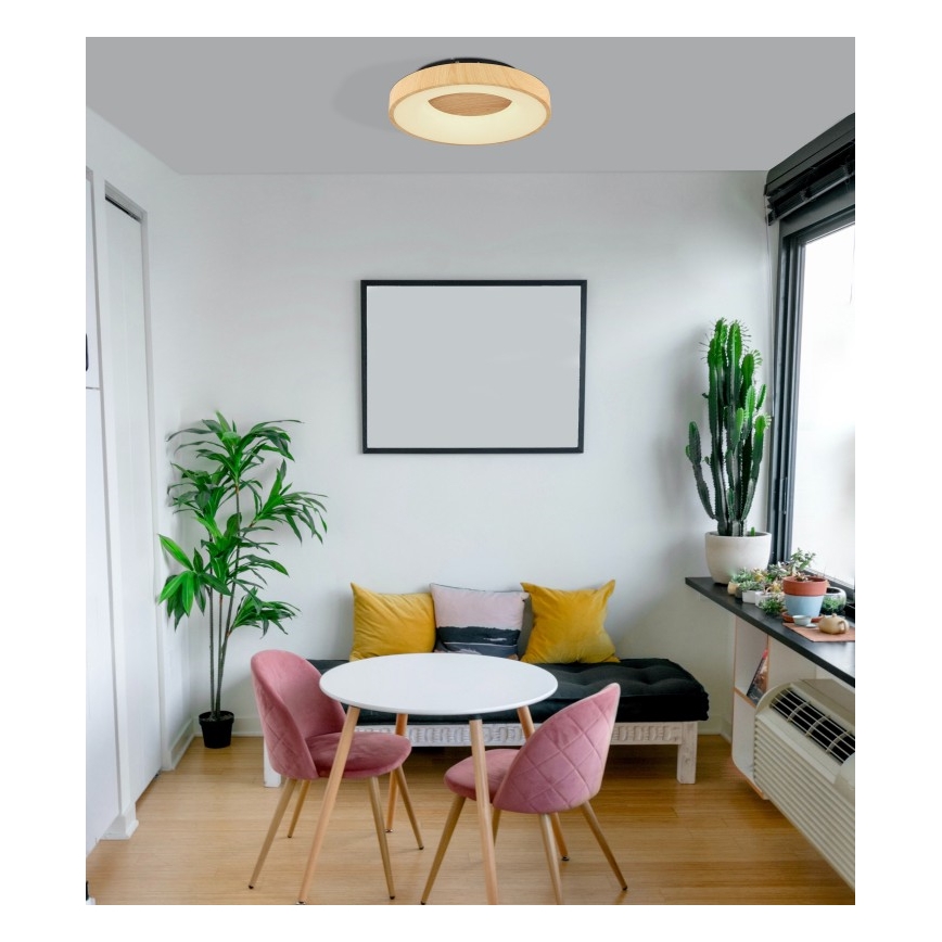 Globo - LED Димируем плафон LED/30W/230V + дистанционно управление