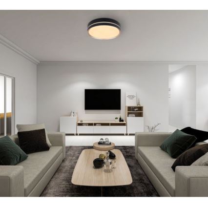 Globo - LED Димируем плафон LED/24W/230V + дистанционно управление