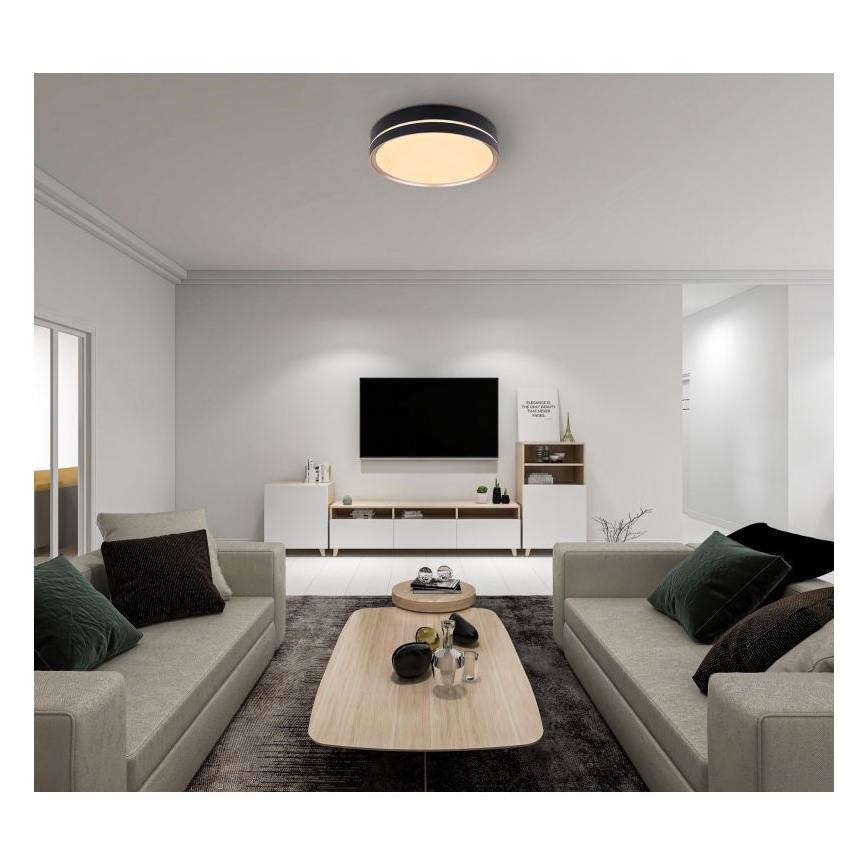 Globo - LED Димируем плафон LED/24W/230V + дистанционно управление