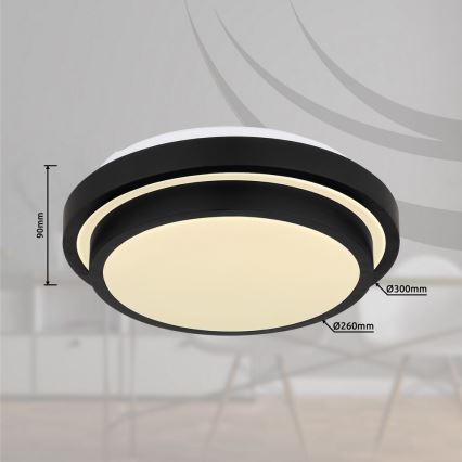 Globo - LED Лампа за баня със сензор LED/18W/230V IP44