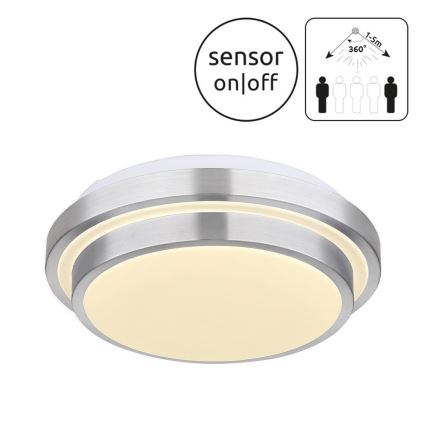 Globo - LED Лампа за баня със сензор LED/18W/230V IP44