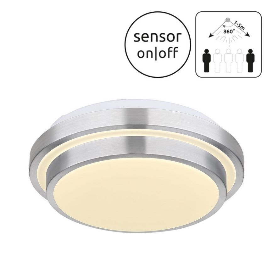 Globo - LED Лампа за баня със сензор LED/18W/230V IP44
