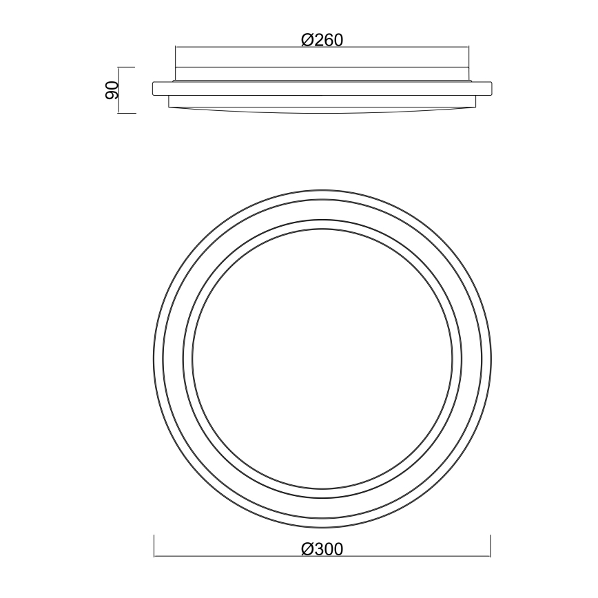 Globo - LED Лампа за баня със сензор LED/18W/230V IP44