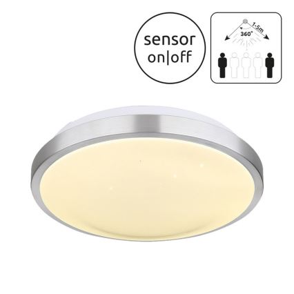 Globo - LED Лампа за баня със сензор LED/18W/230V IP44