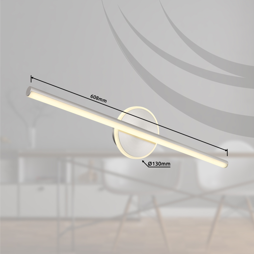 Globo - LED Лампа за огледало в баня LED/10W/230V 60,8 см IP44 лъскав хром