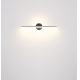 Globo - LED Лампа за огледало в баня LED/10W/230V 60,8 см IP44 черен