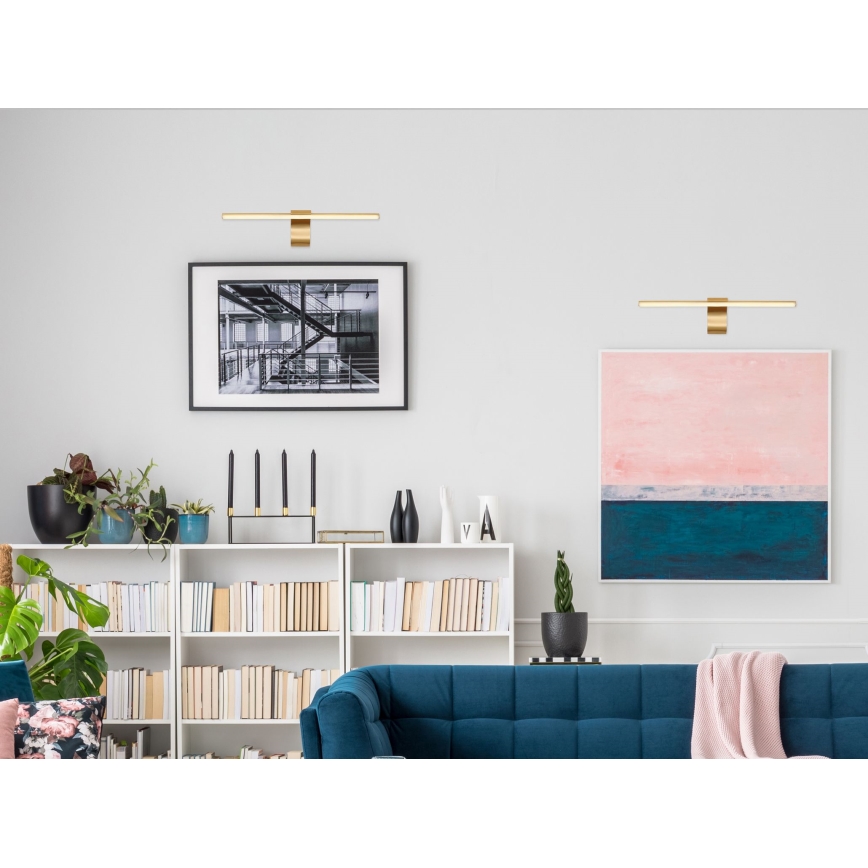 Globo - LED Лампа за огледало в баня LED/10W/230V 60,8 см IP44 златист