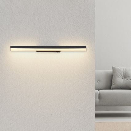Globo - LED аплик LED/12W/230V 3000/6000K 60 см черен