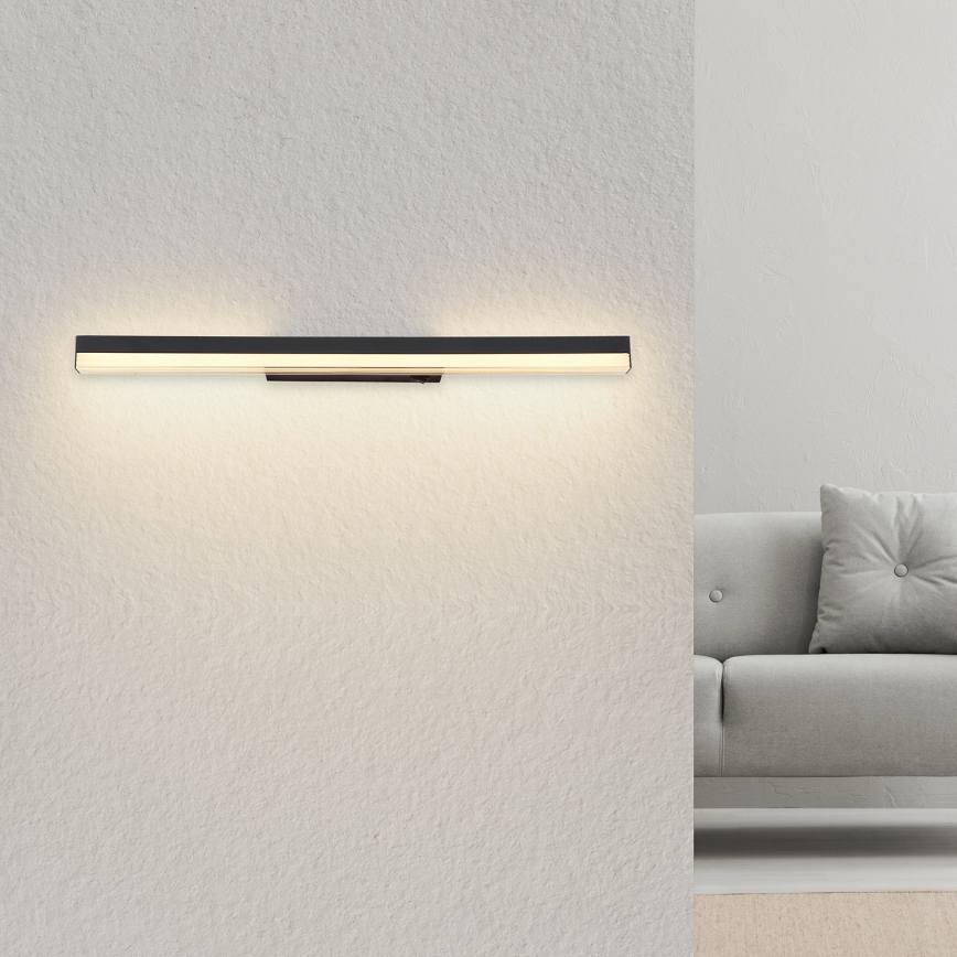 Globo - LED аплик LED/12W/230V 3000/6000K 60 см черен