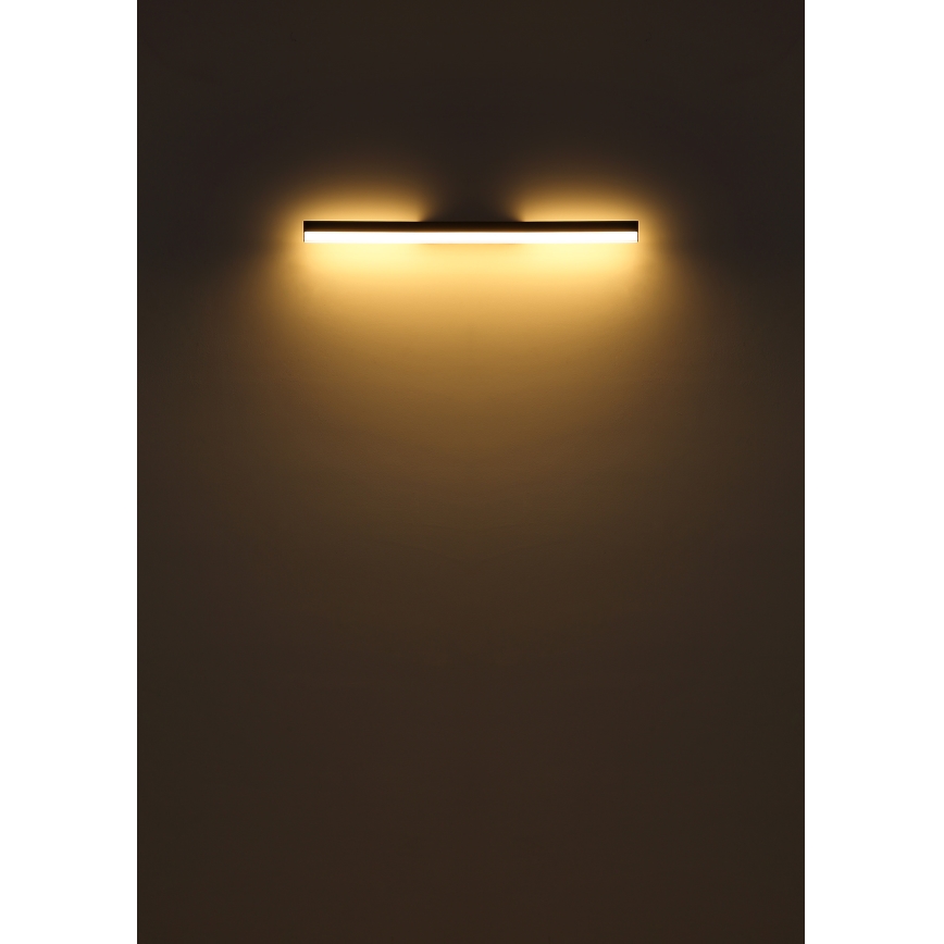 Globo - LED аплик LED/12W/230V 3000/6000K 60 см черен