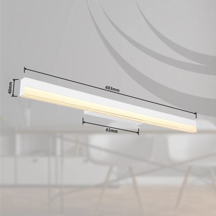 Globo - LED аплик LED/12W/230V 3000/6000K 60 см бял