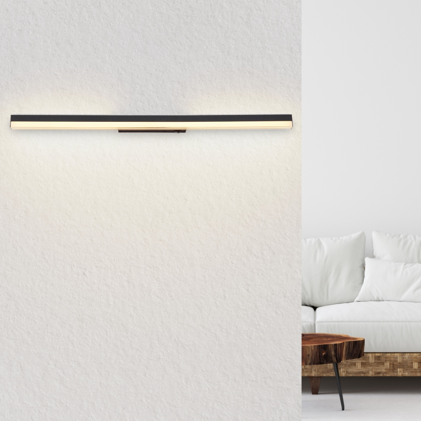 Globo - LED аплик LED/18W/230V 3000/6000K 80 см черен
