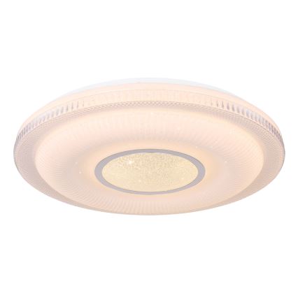 Globo - LED регулируемо таванно осветително тяло LED/30W/230V 3000-6500K диаметър 50 см бяло Wi-Fi Tuya + дистанционно управление