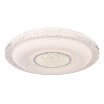 Globo - LED регулируемо таванно осветително тяло LED/30W/230V 3000-6500K диаметър 50 см бяло Wi-Fi Tuya + дистанционно управление