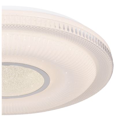 Globo - LED регулируемо таванно осветително тяло LED/30W/230V 3000-6500K диаметър 50 см бяло Wi-Fi Tuya + дистанционно управление