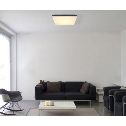 Globo - LED Димируем плафон LED/24W/230V Wi-Fi Tuya + дистанционно управление