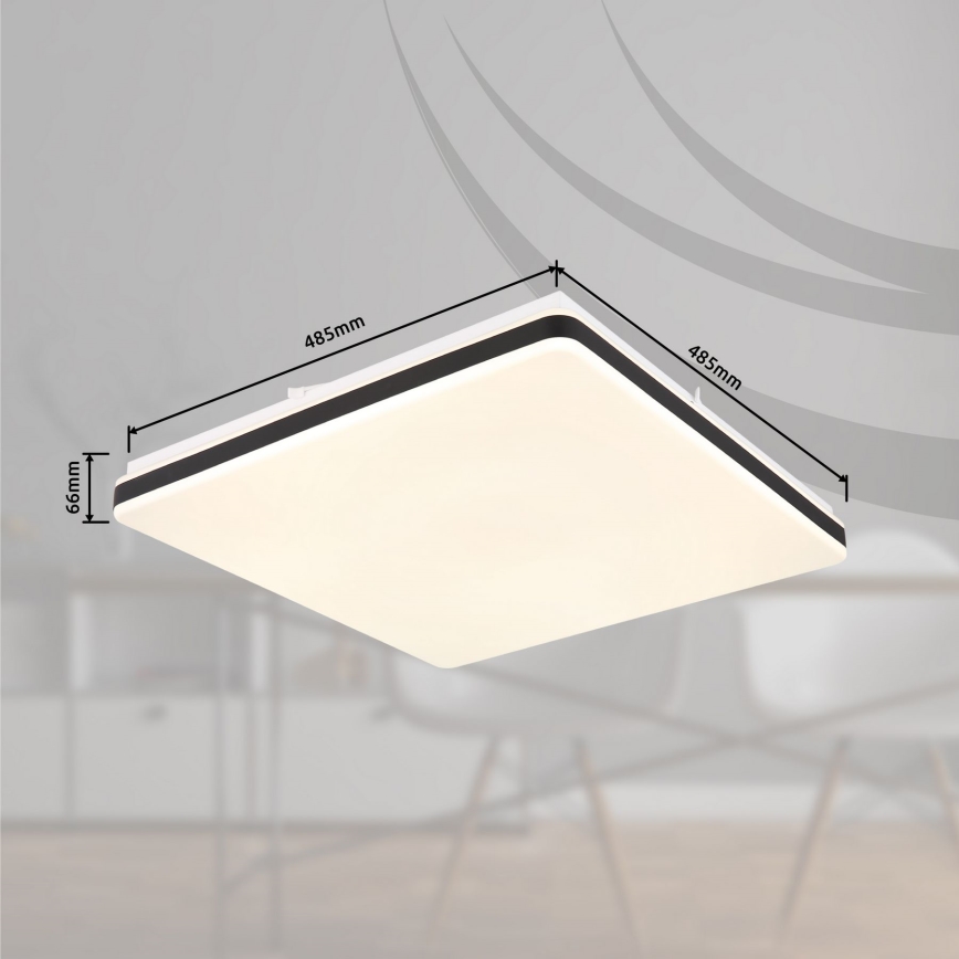 Globo - LED Димируем плафон LED/24W/230V 2700-6500K Wi-Fi Tuya + дистанционно управление