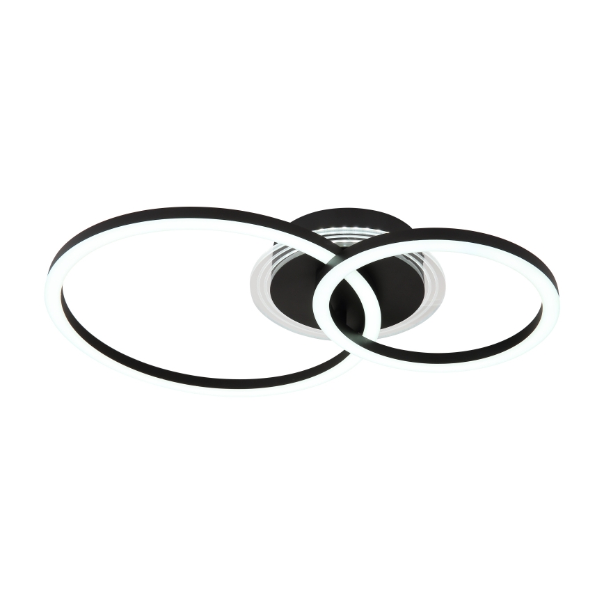 Globo - LED Плафониера LED/30W/230V 2700/4500/6500K Ø 33x50 см черен