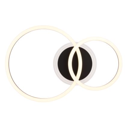 Globo - LED Плафониера LED/30W/230V 2700/4500/6500K Ø 33x50 см черен