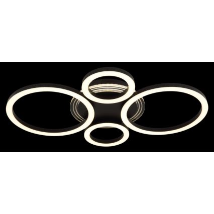 Globo - LED таванно осветително тяло LED/40W/230V 2700/4500/6500K Ø 35,5x53 см черно