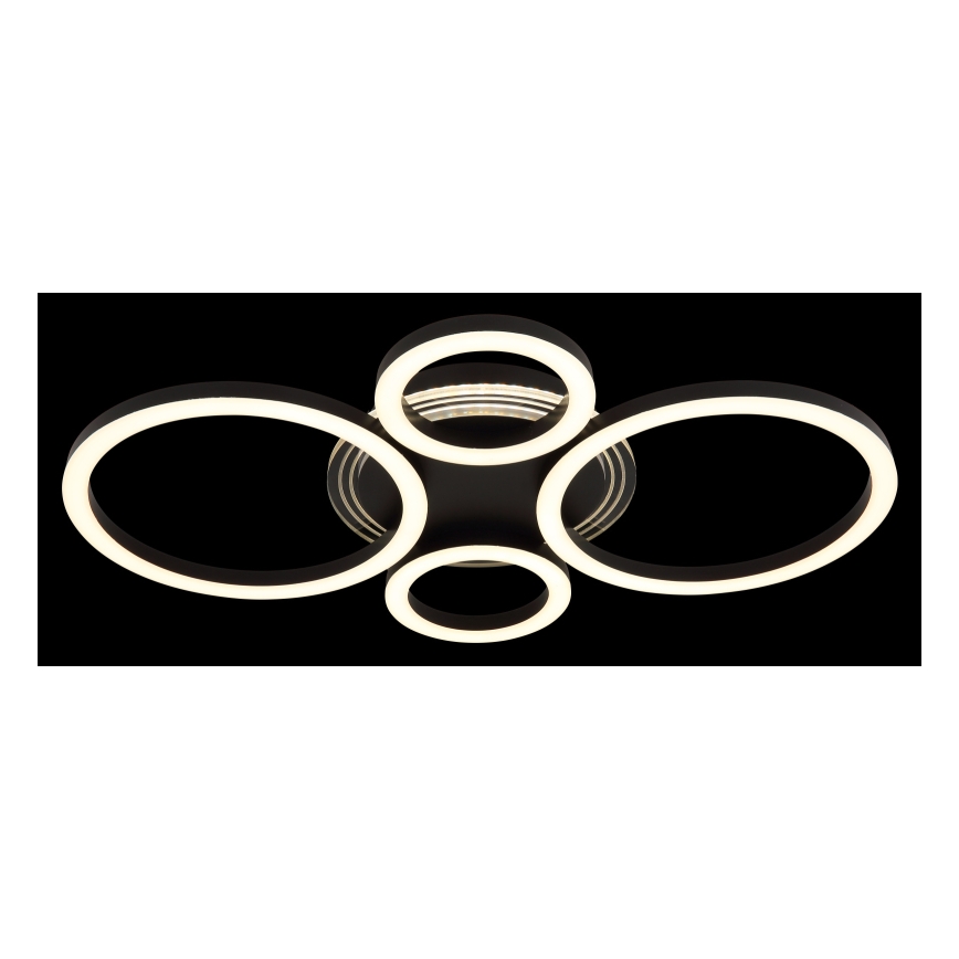 Globo - LED таванно осветително тяло LED/40W/230V 2700/4500/6500K Ø 35,5x53 см черно