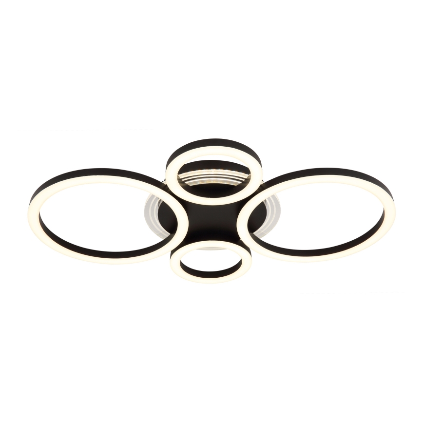 Globo - LED таванно осветително тяло LED/40W/230V 2700/4500/6500K Ø 35,5x53 см черно