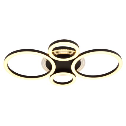 Globo - LED таванно осветително тяло LED/40W/230V 2700/4500/6500K Ø 35,5x53 см черно