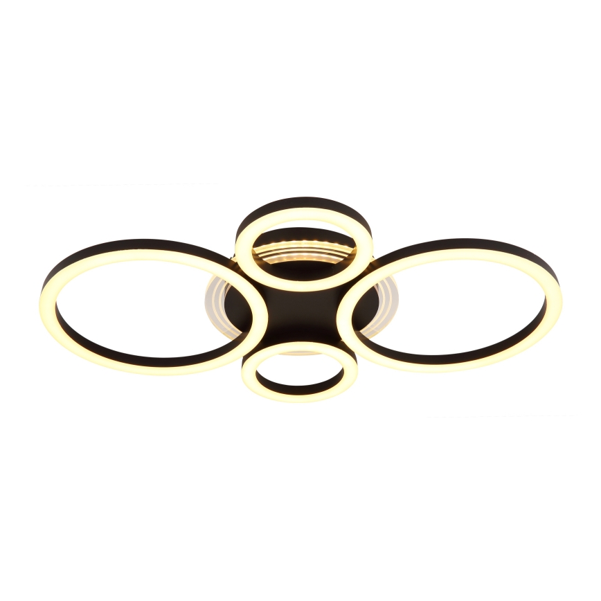 Globo - LED таванно осветително тяло LED/40W/230V 2700/4500/6500K Ø 35,5x53 см черно