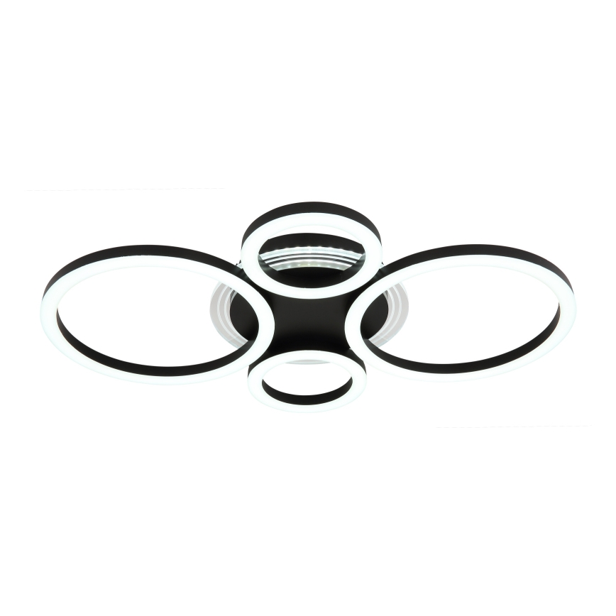 Globo - LED таванно осветително тяло LED/40W/230V 2700/4500/6500K Ø 35,5x53 см черно