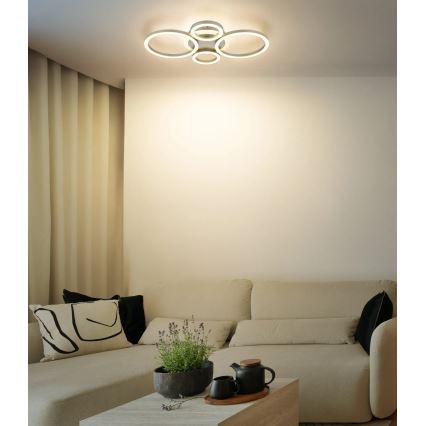 Globo - LED таванно осветително тяло LED/40W/230V 2700/4500/6500K Ø 35,5x53 cm месинг