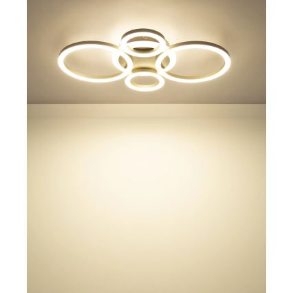 Globo - LED таванно осветително тяло LED/40W/230V 2700/4500/6500K Ø 35,5x53 cm месинг