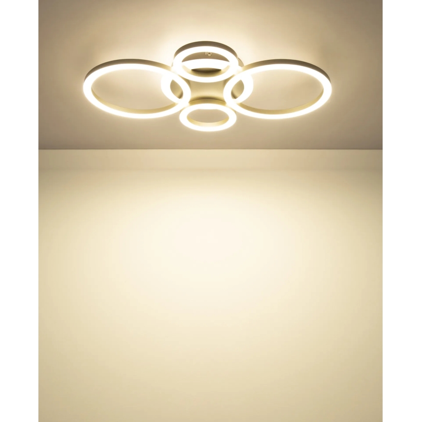 Globo - LED таванно осветително тяло LED/40W/230V 2700/4500/6500K Ø 35,5x53 cm месинг