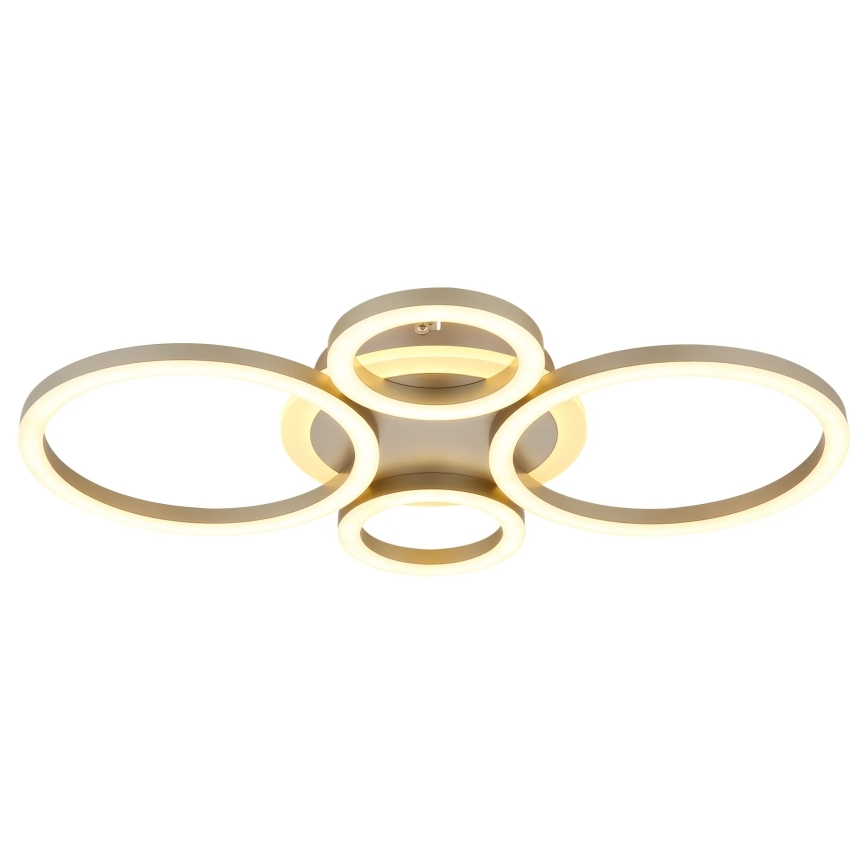 Globo - LED таванно осветително тяло LED/40W/230V 2700/4500/6500K Ø 35,5x53 cm месинг