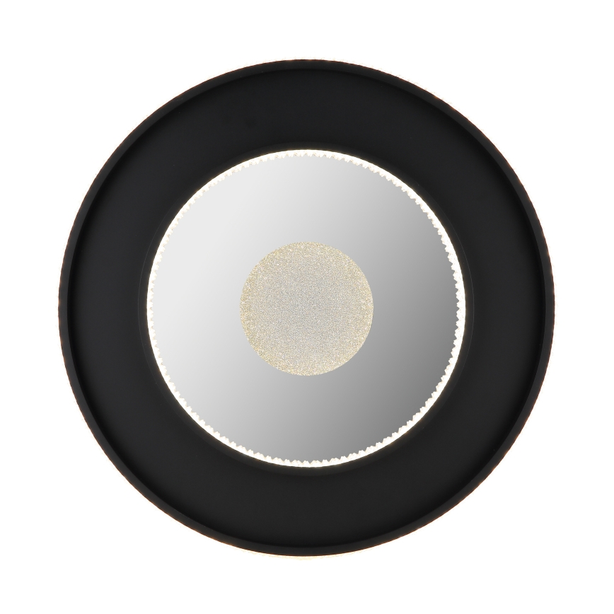 Globo - LED Димируем плафон LED/30W/230V 2700-6500K Ø 52,5 см черен + дистанционно управление
