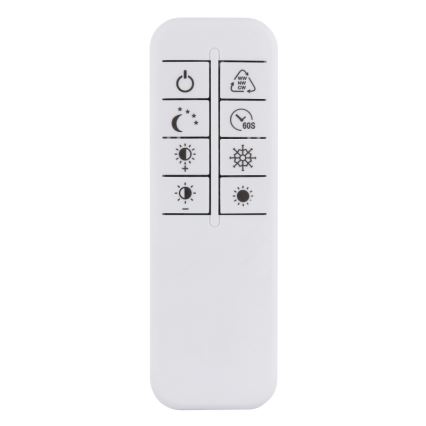 Globo - LED Димируем плафон LED/30W/230V 2700-6500K Ø 52,5 см черен + дистанционно управление