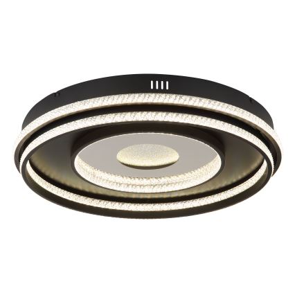 Globo - LED регулируема полилей на кабел LED/54W/230V 2700-6500K Ø 60 см черен + дистанционно управление