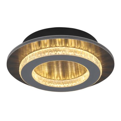 Globo - LED таванно осветително тяло LED/12W/230V 3000/4000/6500K Ø 20 см антрацит