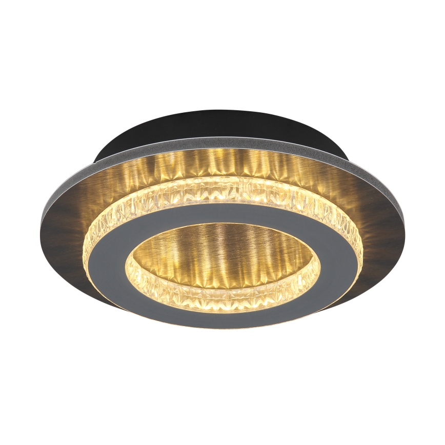 Globo - LED таванно осветително тяло LED/12W/230V 3000/4000/6500K Ø 20 см антрацит