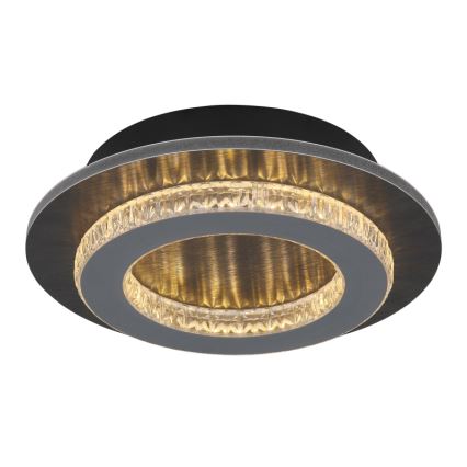 Globo - LED таванно осветително тяло LED/12W/230V 3000/4000/6500K Ø 20 см антрацит