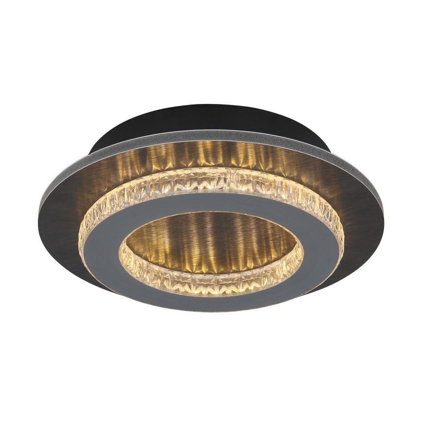 Globo - LED таванно осветително тяло LED/12W/230V 3000/4000/6500K Ø 20 см антрацит