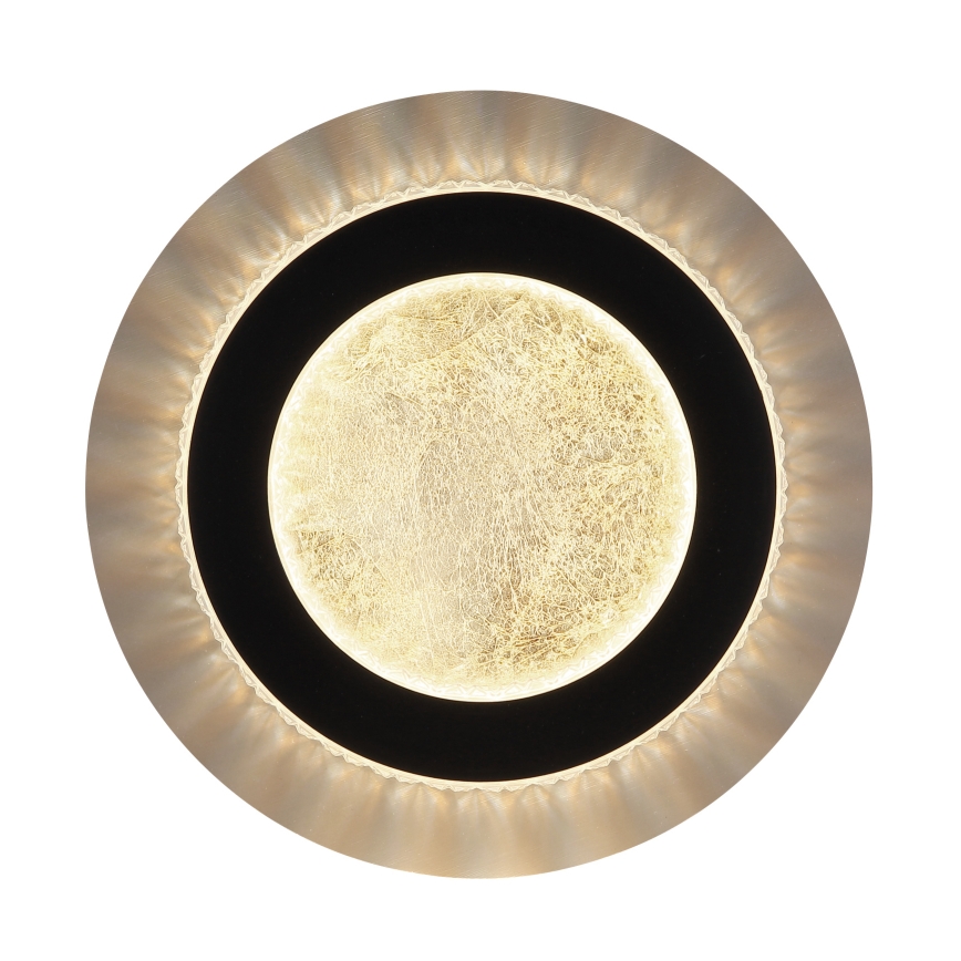 Globo - LED плафон LED/12W/230V 3000/4000/6500K диаметър 20 см черен