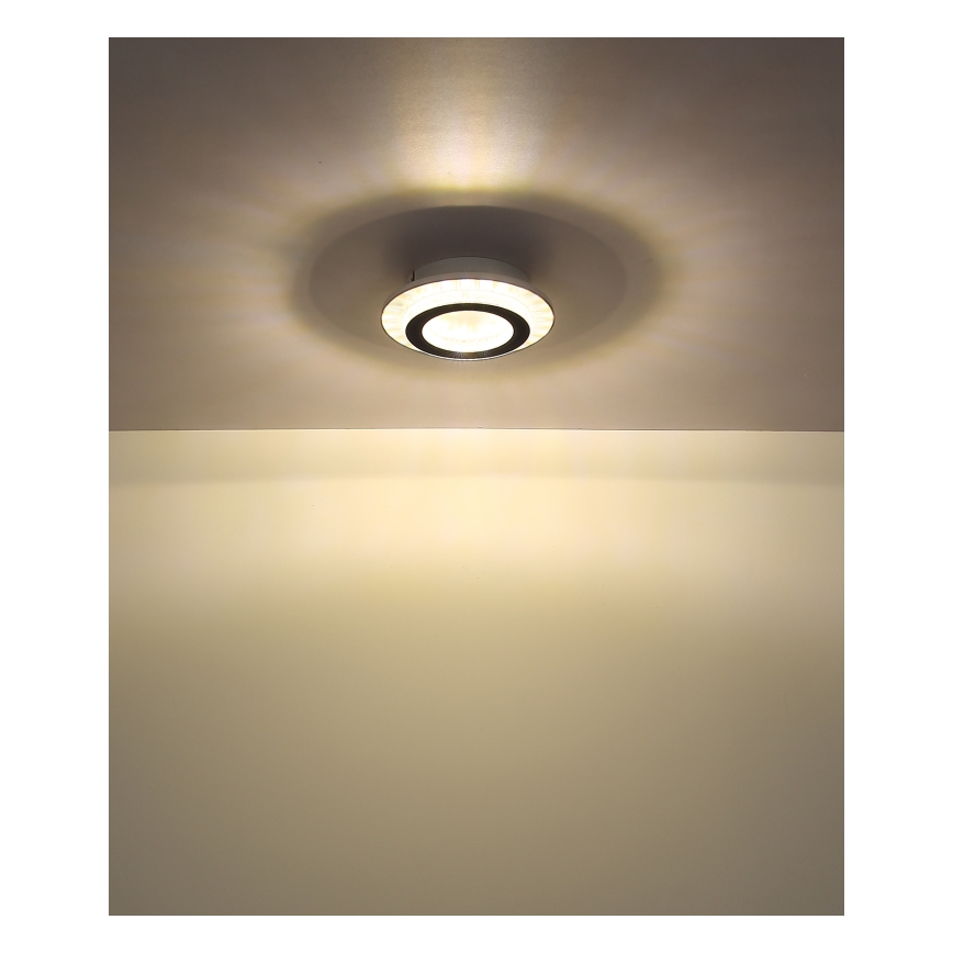 Globo - LED плафон 12W/230V 3000/4000/6500K Ø 20 см бял
