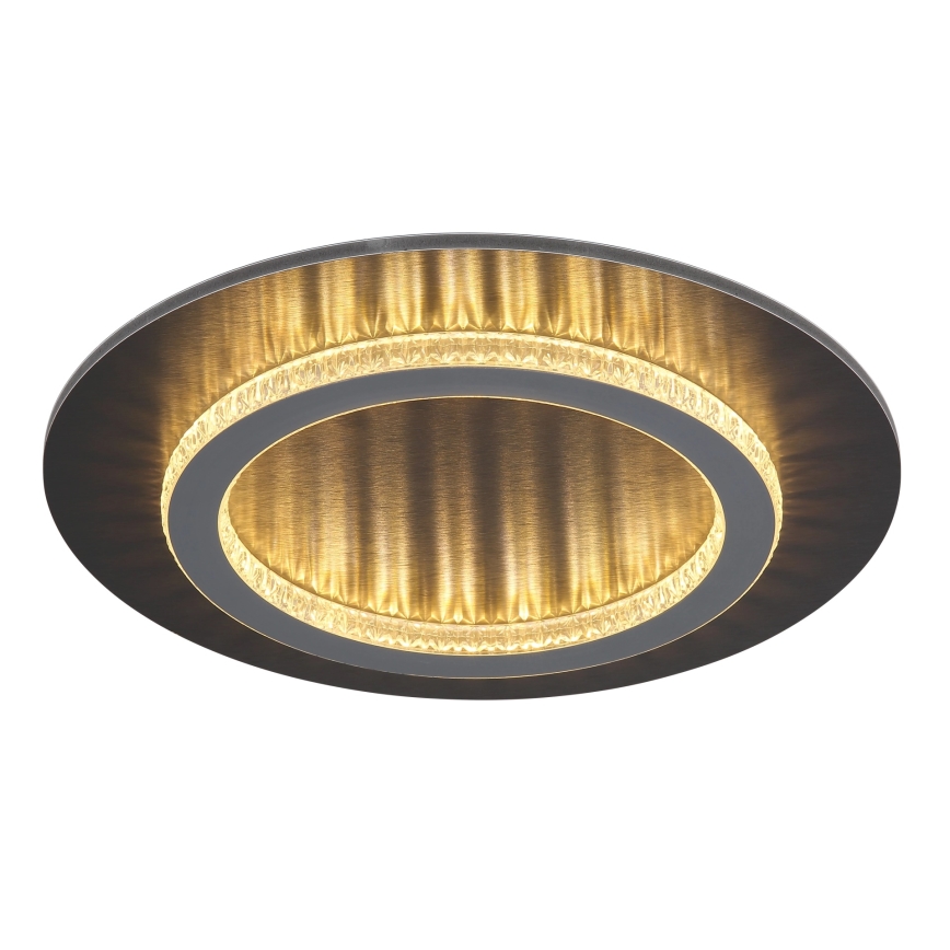 Globo - LED таванно осветително тяло LED/24W/230V 3000/4000/6500K Ø 35 см антрацит
